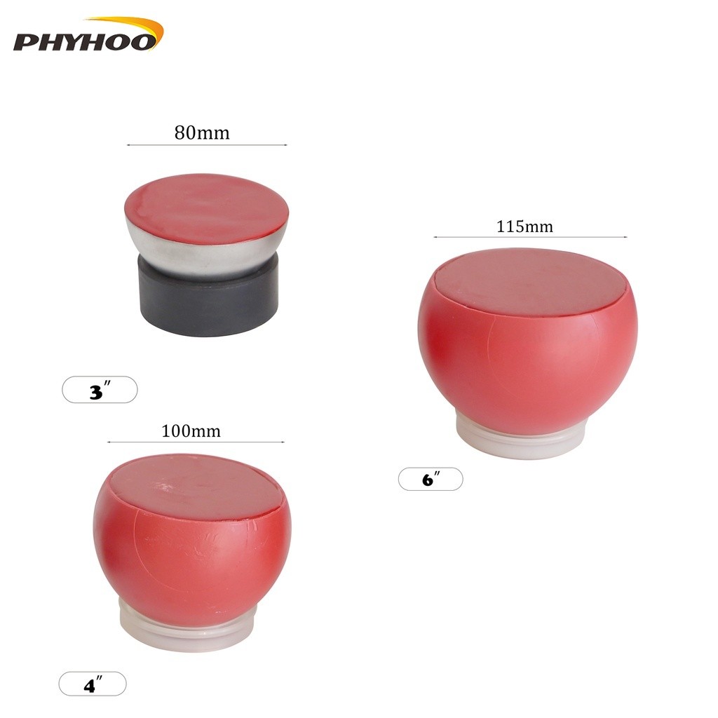 PHYHOO 3/4/6 นิ้วปิดผนึก Wax Ball แหวนการตั้งค่า Clamp เครื่องประดับแกะสลักบล็อก Jewlery เครื่องมือ