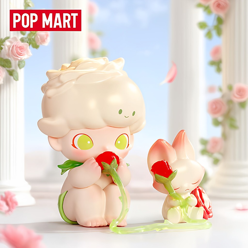 P POP ME RT POP Mart DIMOO Rose Secret Words Hand-Made ลิฟท์เครื่องประดับอินเทรนด์เล่น Mystery กล่อง