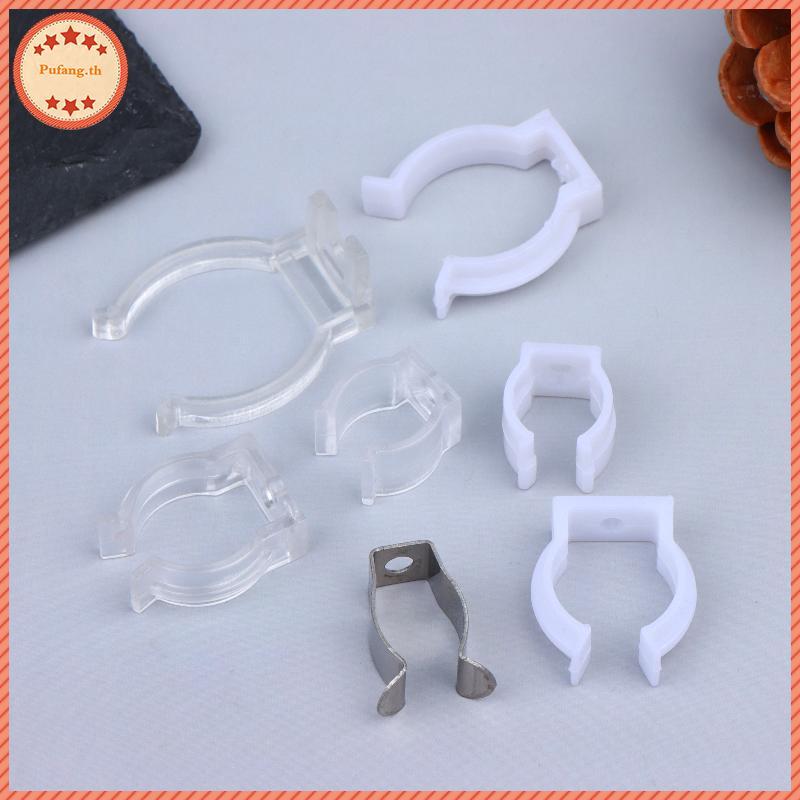 PUFANG T5 T8 LED หลอดนีออนคลิปพลาสติก Bule Connector Holder กันสนิมคงที่สนับสนุนสําหรับ Commercial L