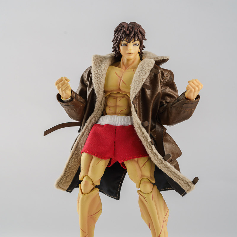 [ข้อเสนอพิเศษ] Ready Stock adam INART MORFIG1/12WWE Mcfarland 23cm Van Mazhuang MUFF Fur Collar Leat