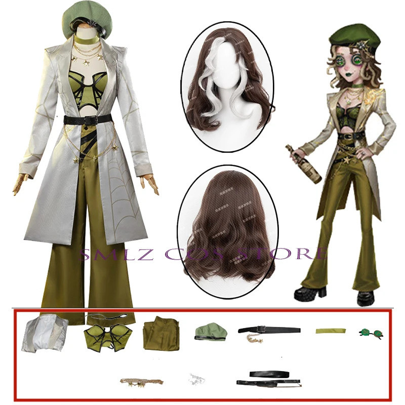 ชุดคอสเพลย์ Identity V Barmaid Demi Bourbon สำหรับผู้หญิง เหมาะสำหรับงานปาร์ตี้ฮาโลวีนและกิจกรรมคอสเ