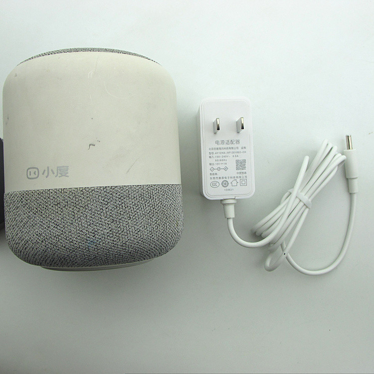 Original Xiaodu สมาร์ทลําโพง XDH-01-A1 AI 06-A3 สมาร์ท Audio Pro สายไฟอะแดปเตอร์