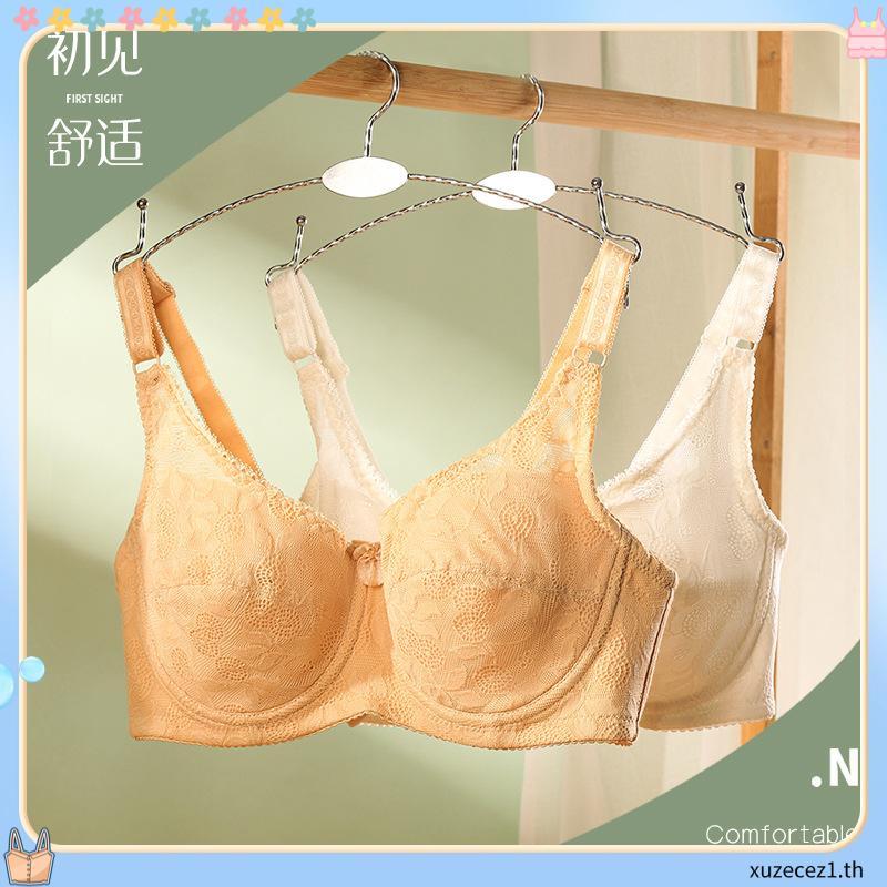 Wacoal รุ่น WB9M39 ไร้โครง ไม่มีฟองน้ำ ลายลูกไม้ เต้าทรงแบบเต็มคัฟ (มีให้เลือก 3 สี)