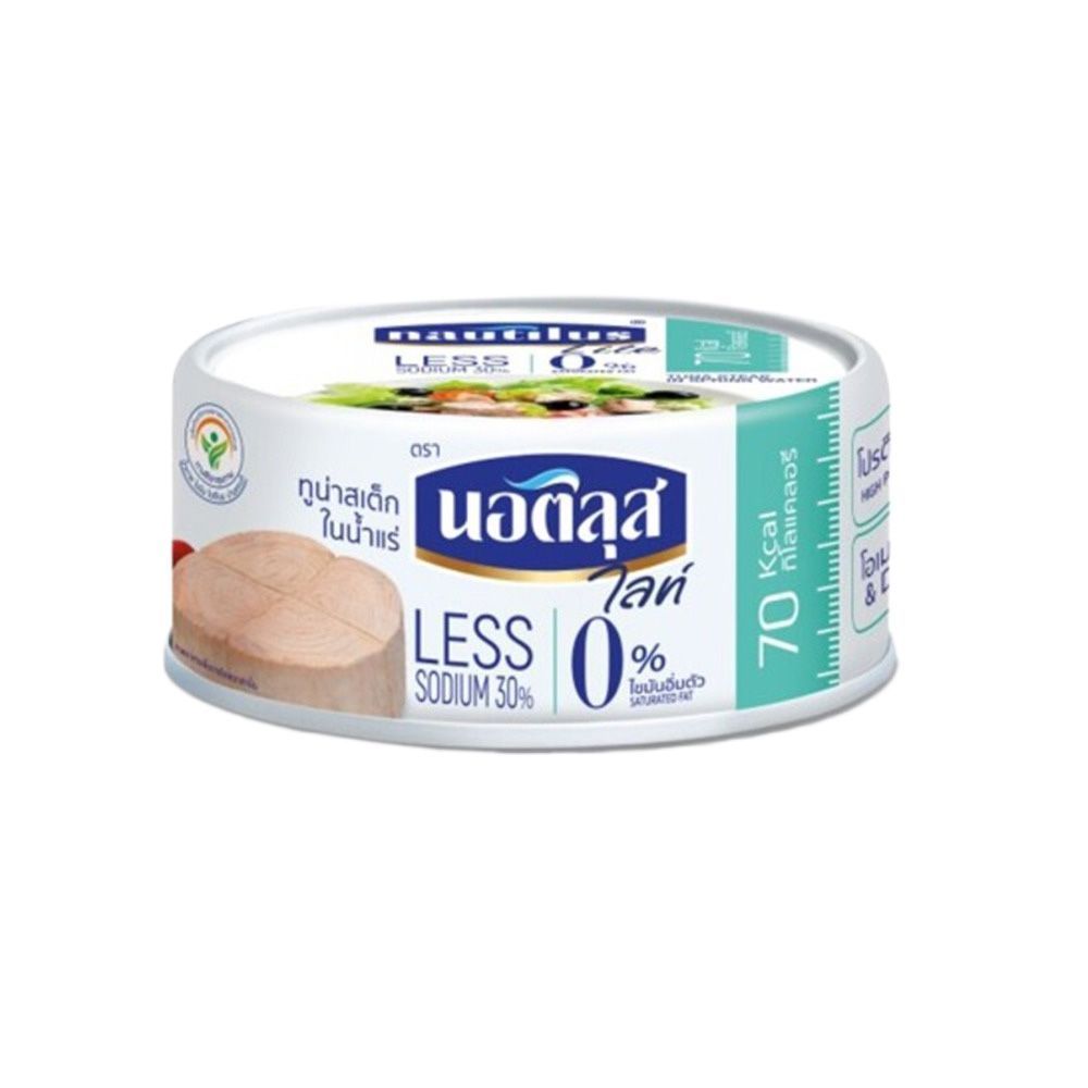 [สินค้าส่งด่วน] นอติลุสไลท์ ทูน่าสเต๊กในน้ำแร่ 80 กรัม NAUTILUS LITE TUNA STEAK IN SPRING WATER