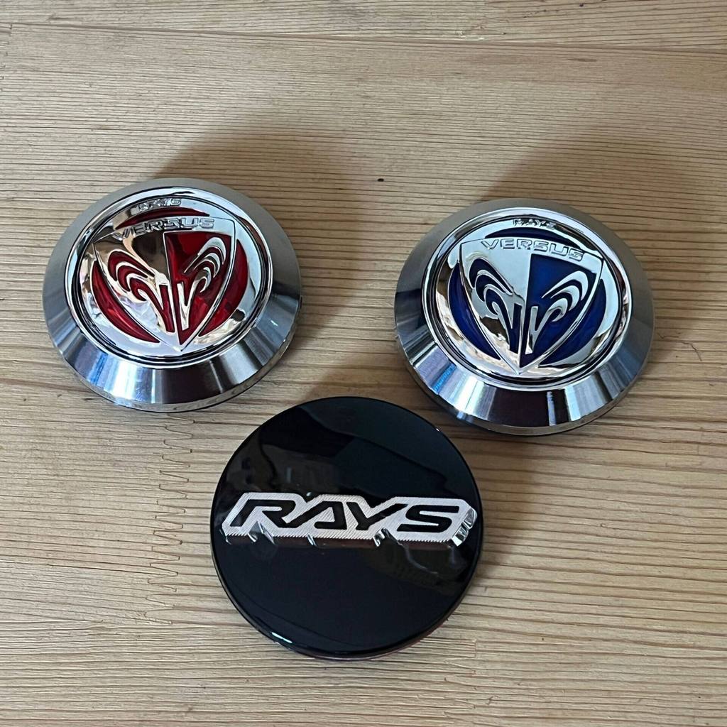 ทุ่มเท RAYS VERSUS ขนาดฝาครอบล้อ VOUGE เส้นผ่านศูนย์กลาง 66 อุปกรณ์เสริมสองสีสีแดงสีน้ําเงิน