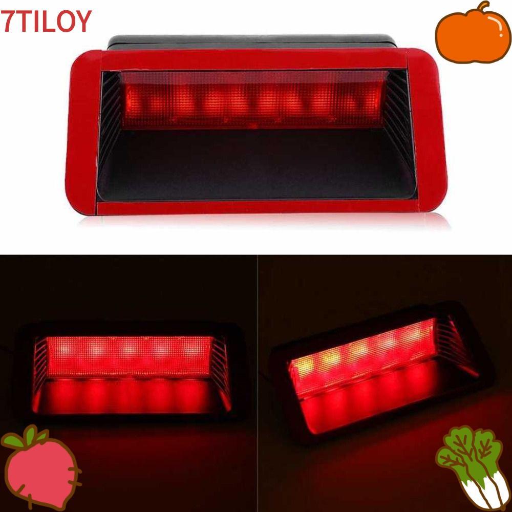 7TILOYSHOP ไฟเบรคติดตั้งสูงรถยนต์เลนส์สีแดงรถอุปกรณ์เสริมไฟเบรค,คุณภาพสูงสากลสีดําที่อยู่อาศัยเบรคหยุดไฟท้ายด้านหลังรถ