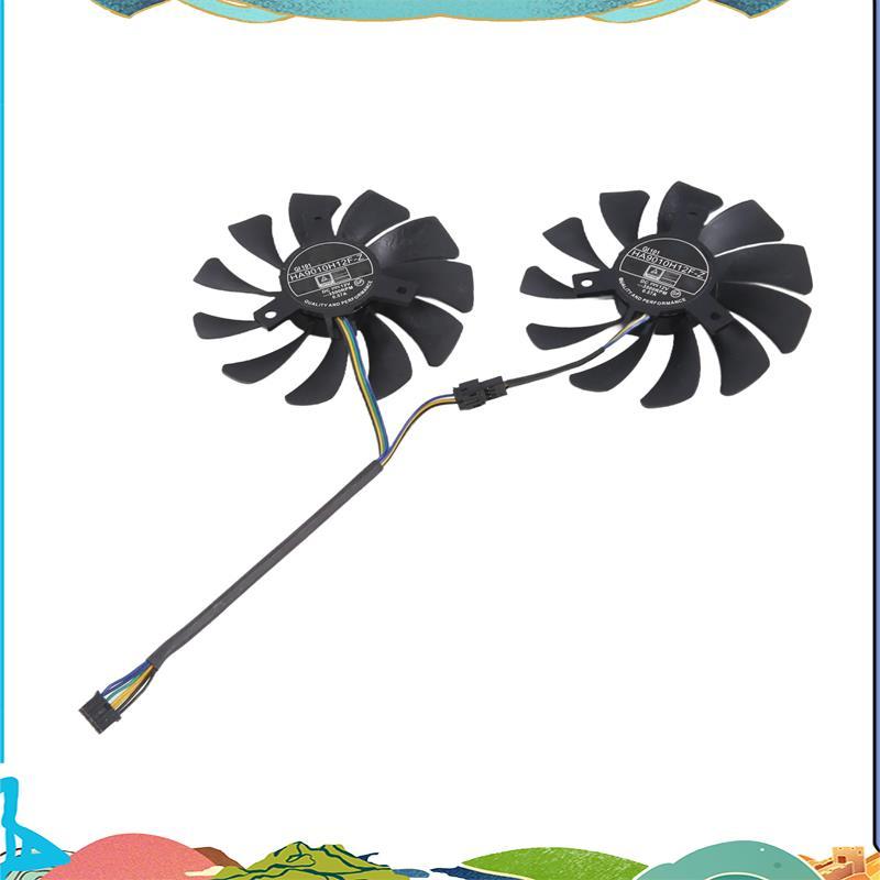 ใหม่ 1 คู่กราฟิกการ์ดพัดลม 85 มม.ha9010H12F-Z 4Pin Cooler พัดลมสําหรับ Gtx 1060 Oc 6G Gtx 960 P106-1