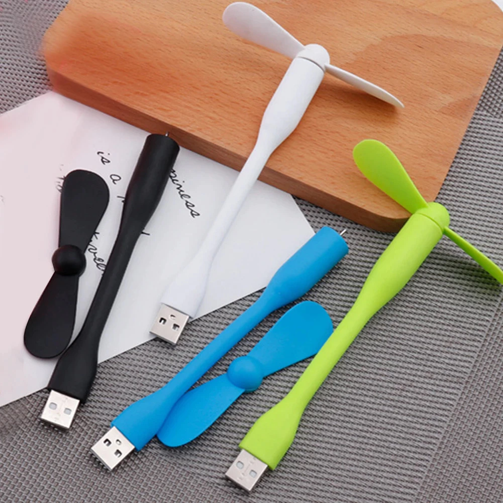 พัดลม USB ขนาดเล็ก แบบพกพาสำหรับ Power Bank คอมพิวเตอร์ โน้ตบุ๊ก thumbnail 3