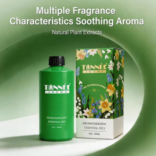 AROMA TUNNEL Flower Fruit Series น้ํามันหอมระเหยบริสุทธิ์สารสกัดจากพืชธรรมชาติเครื่องอโรมาเธอราพี (100ml/500ml)