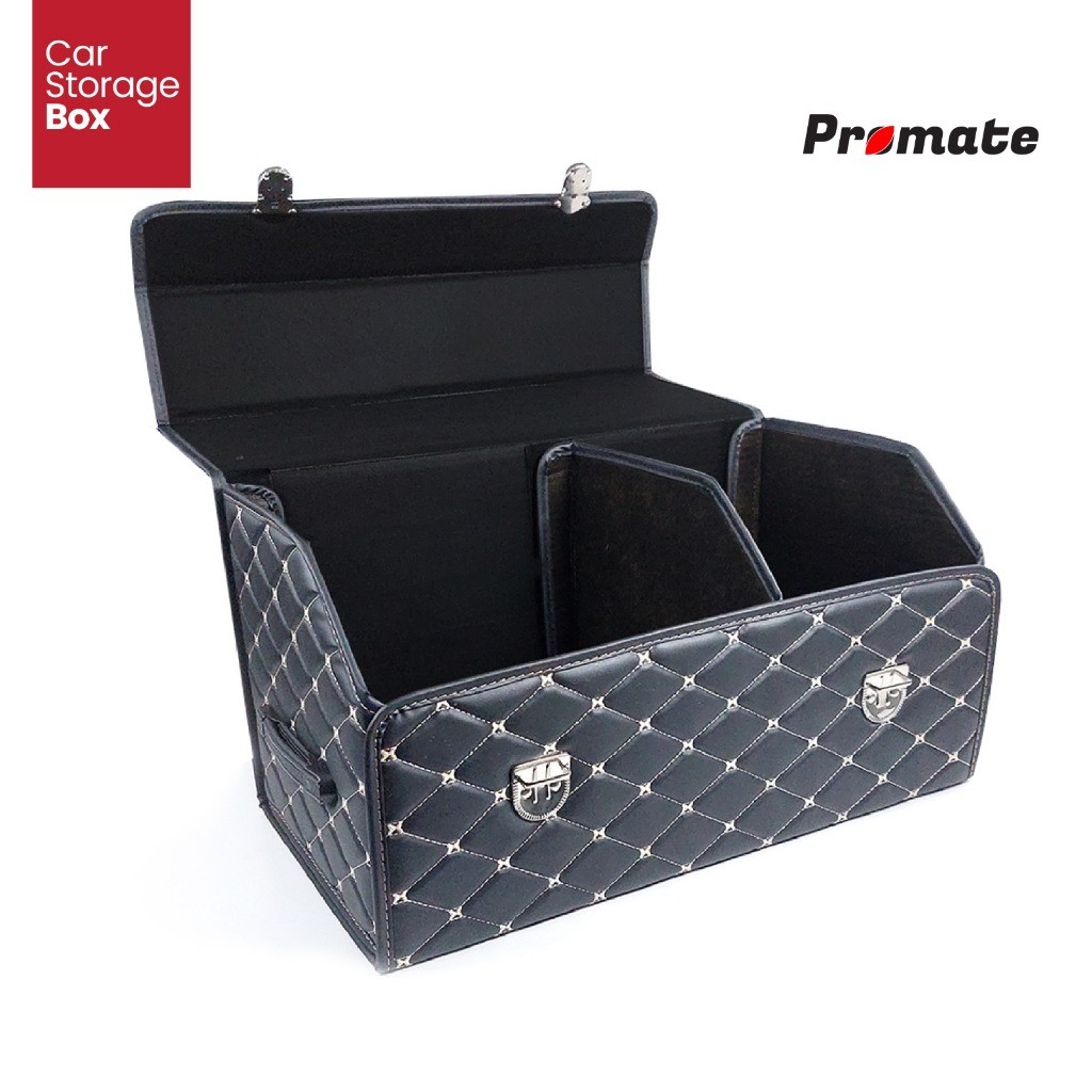 PROMATE กล่องเก็บของหนัง PVC - Size L