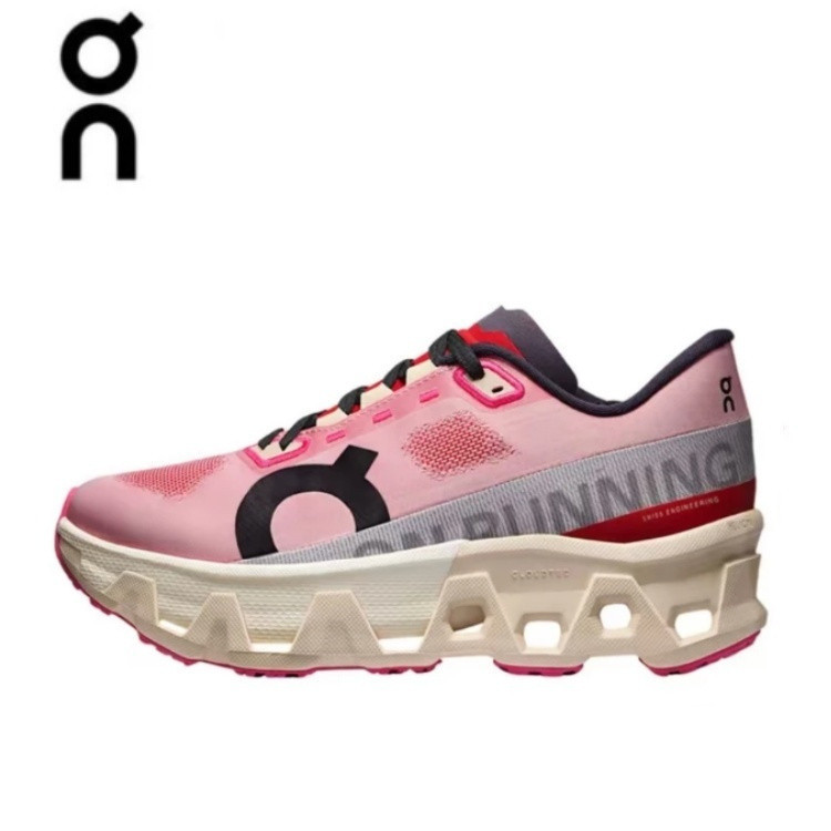 รองเท้าวิ่ง On On Cloudmonster Hyper สีชมพู โลว์คัท อันเซ็กซ์