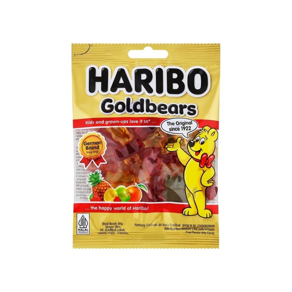ฮาริโบ้ โกลด์แบร์ (Haribo Goldbears 80g.)