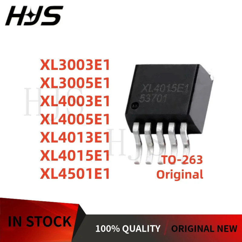 5 ชิ้น Original XL3003E1 XL3005E1 XL4003E1 XL4005E1 XL4013E1 XL4015E1 XL4501E1 TO-263 แรงดันไฟฟ้า-DC