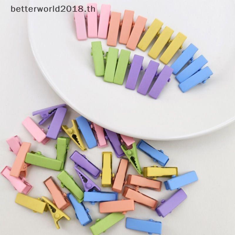[bet] 50ชิ้นตุ๊กตาMiniatureกิ๊บปิ่นปักผมสําหรับของเล่นผมจัดแต่งทรงผมสําหรับ1/6 1/12 OB11ตุ๊กตาอุปกรณ