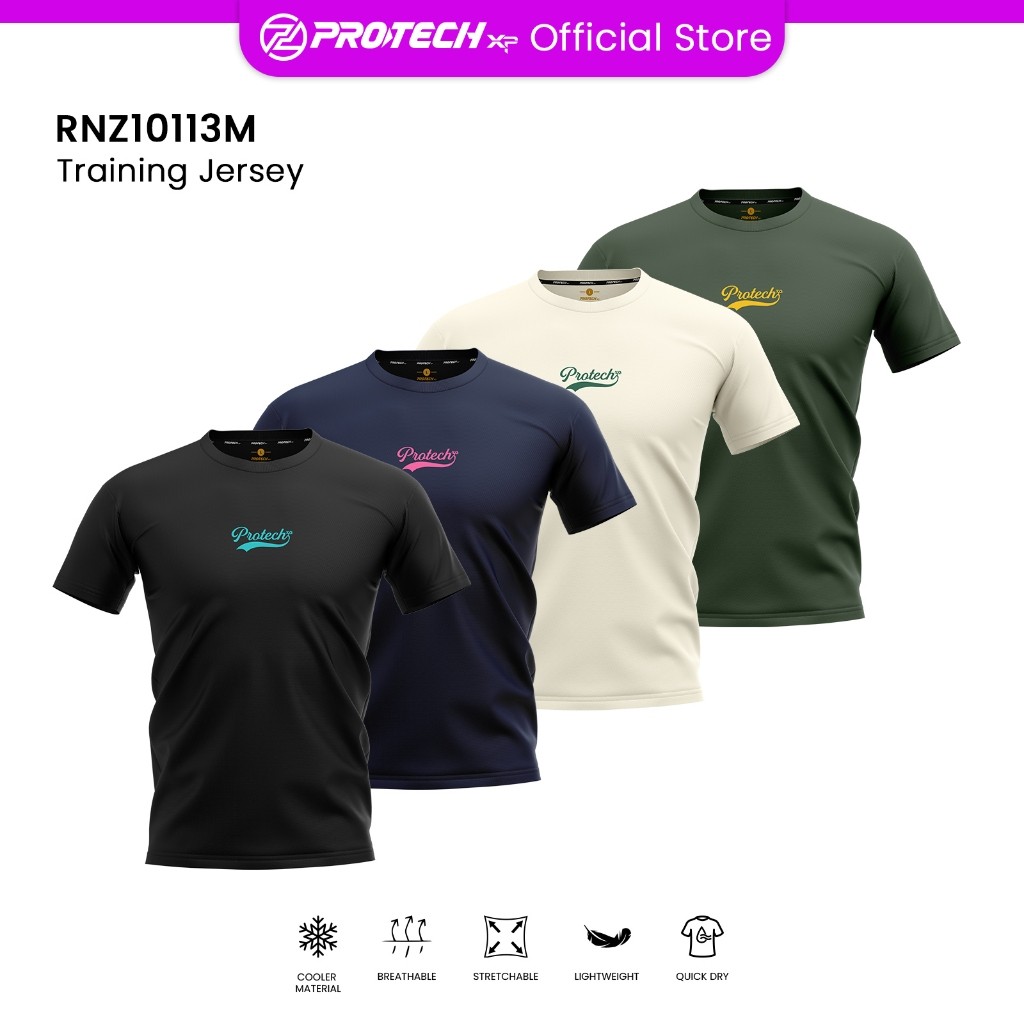 เสื้อเทรนนิ่ง PROTECH Badminton Dry Fit - RNZ10113MS-5XL