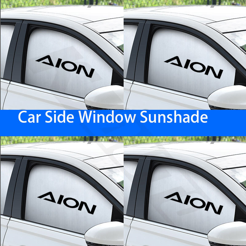 รถหน้าต่างด้านข้าง Sun Shade แม่เหล็ก UV Protection ผ้าม่านกระจกรถยนต์บังแดดสําหรับ Aion Y Plus Aion UT Aion V Aion ES