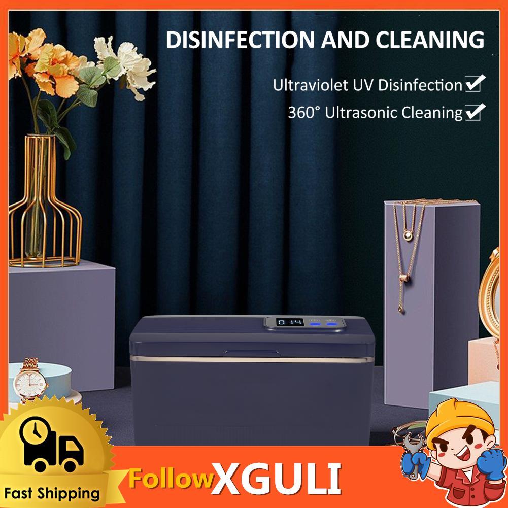 Xguli Xguli เครื่องทำความสะอาดเครื่องประดับอัลตราโซนิก 600ML UV ในครัวเรือน 43KHz เครื่องอัลตราซาวนด