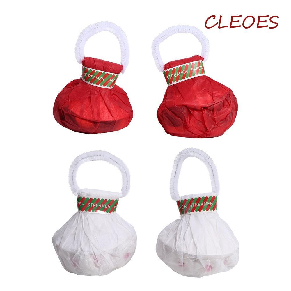 CLEOES Streamers Festive 2 ชิ้นงานแต่งงาน Poppers Celebrations Safe Party Supplies