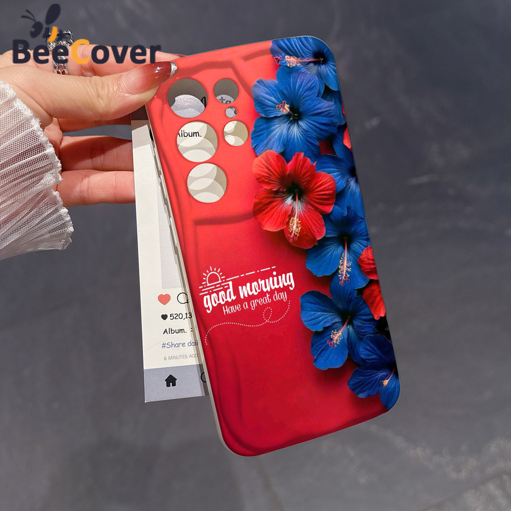 Colorful Hibiscus สําหรับ OPPO A15 A16 A17 A31 A3S A53 A55 A57 A5S A12 A74 A76 A78 A92 A9 A93 A94 A9