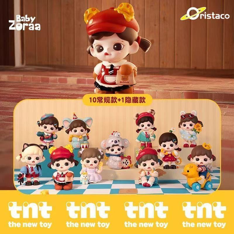 ของแท้ [TNT SPACE] Baby Zora Cute Justice Series Mystery Box อินเทรนด์เล่นเครื่องประดับรูป