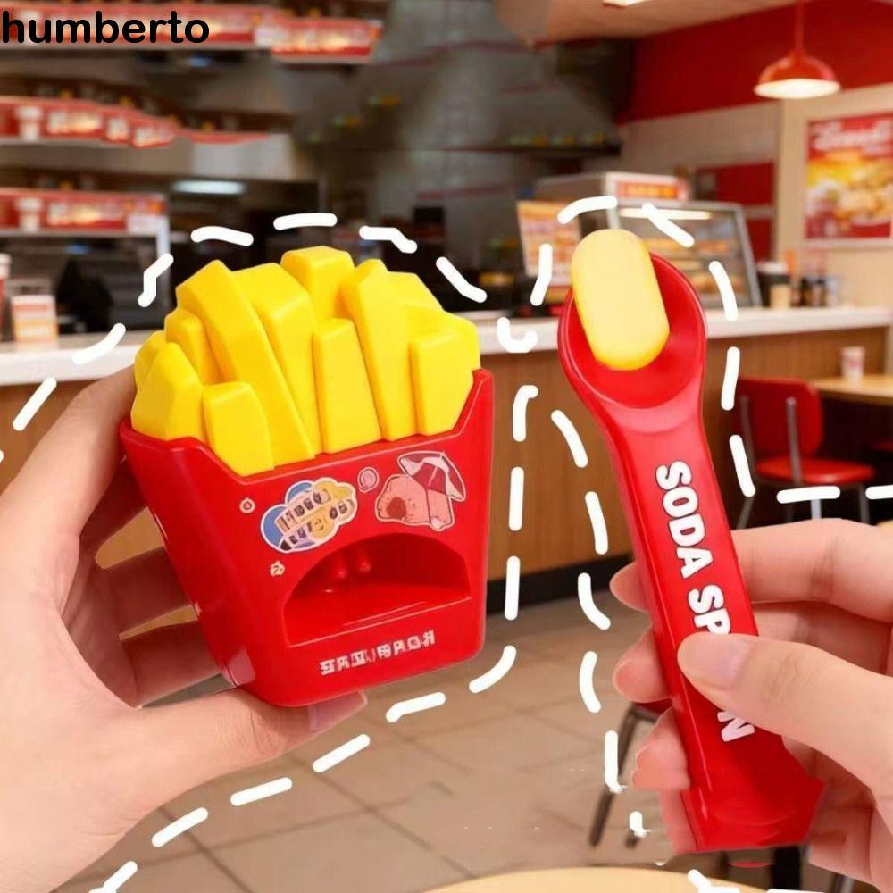 HUMBERTO Ramen Feeding Toy, Crab French Fries Food Feeding Toys, ของเล่นบทบาทเล่นจําลอง Panda Roast 