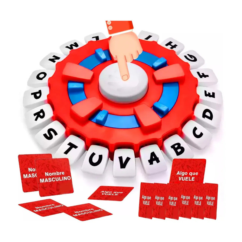 JMY - Crazy Letter Game Spinner ของเล่นบนโต๊ะ