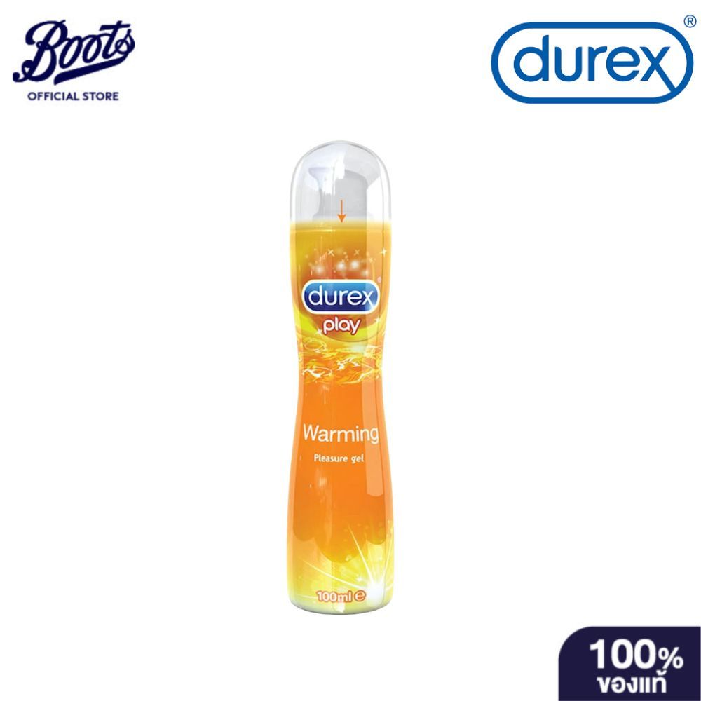 Durex ดูเร็กซ์ เพลย์ วอร์ม ปั๊ม ขนาด 100 ML