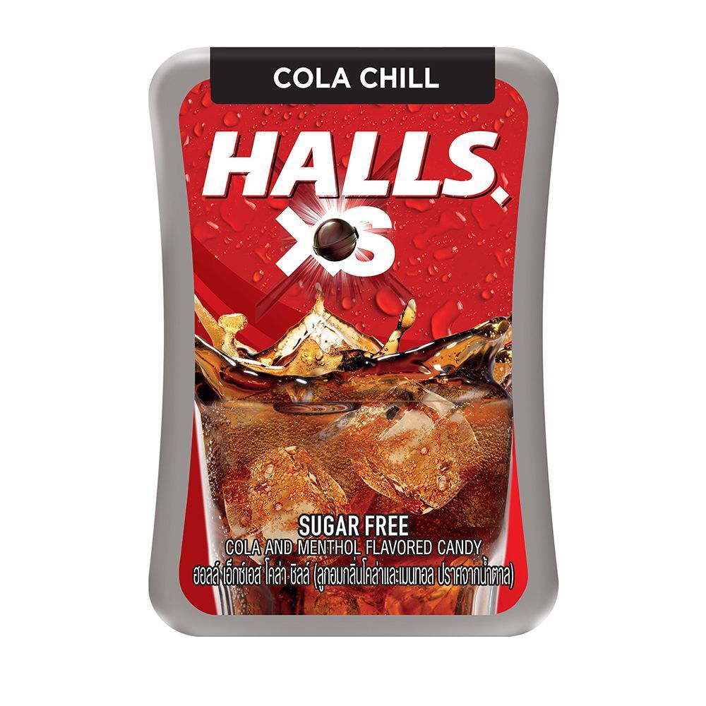 ฮอลล์เอ็กซ์เอสโคล่า 12ก HALLS XS COLA 12G