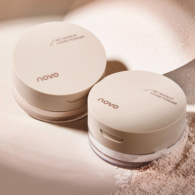 loose powder แป้งฝุ่น Novo Matte Concealer No Makeup Dry Skin แป้งฝุ่นราคาถูก