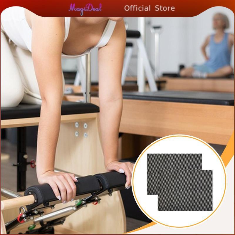 MagiDeal Non Slip Pilates Reformer Mat น้ําหนักเบา Anti Skid แผ่นออกกําลังกายฟิตเนสโยคะ Traction Mat