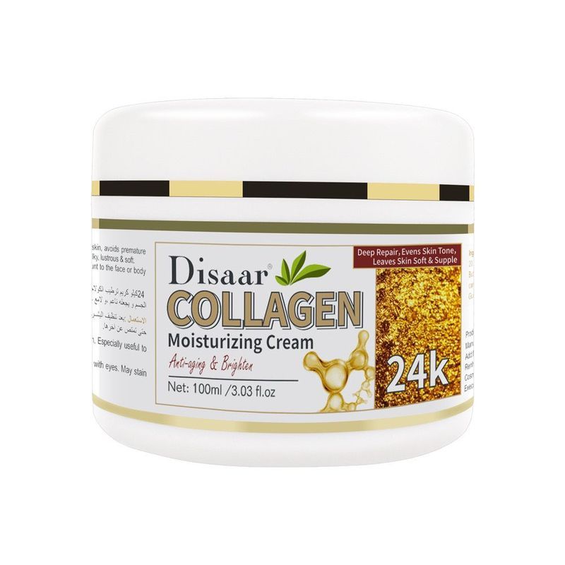 J3readystockDisaar Bone Collagen Cream Moisturizing Moisturizing Brightening 24K ผลิตภัณฑ์ดูแลผิวครี