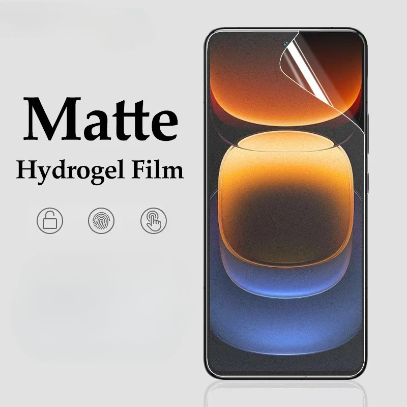 Matte Hydrogelฟิล์มป้องกันหน้าจอสําหรับVivo iQOO U5e U5x U5 U3x U3 U1x U1 9 8 7 5 3 15R 15 13 12 11S