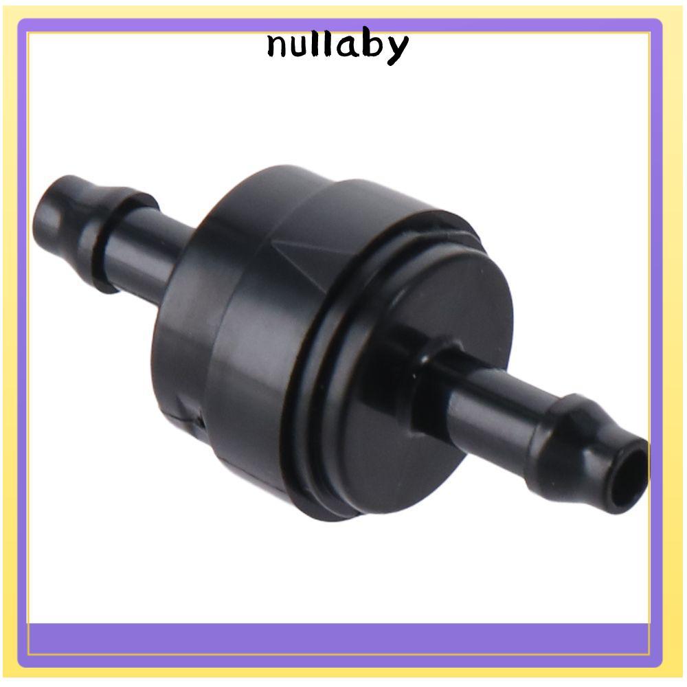 NULLABY One-way Check Valve, สีดํา 1/8" 3/16" 1/4" Check Valve, One-way Valve One Way Non Return Nyl
