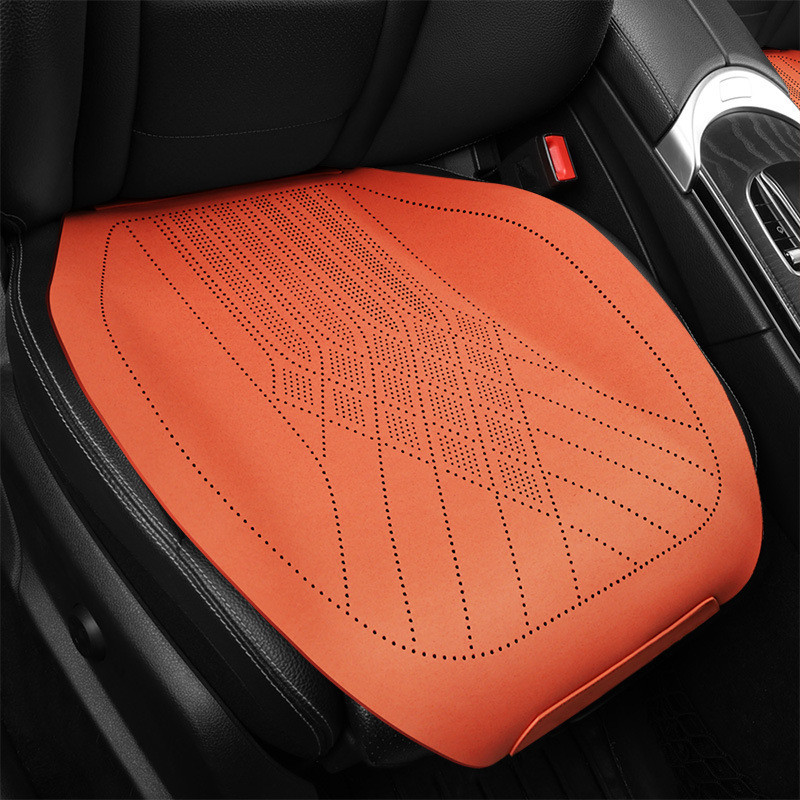 【Ready Stock】 New All-Car Universal Car Leather Seat Cushion Set Comfortable Breathable Fashion Sadd