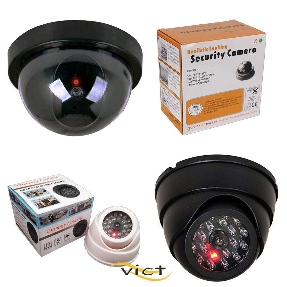 VICT Dummy Camera Dome การจําลองคําเตือนไฟกระพริบ LED