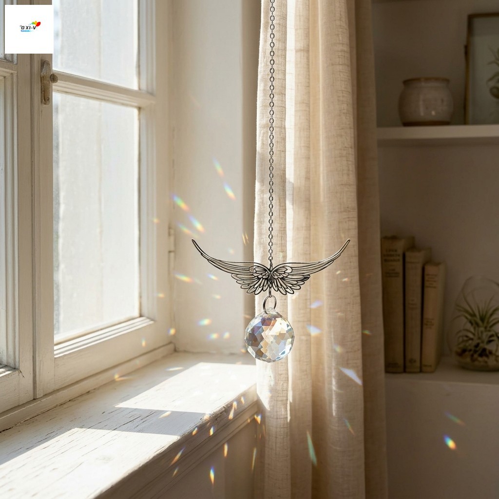 K9 Crystal Sun Catcher Rainbow Window Hanging Home Garden Decor