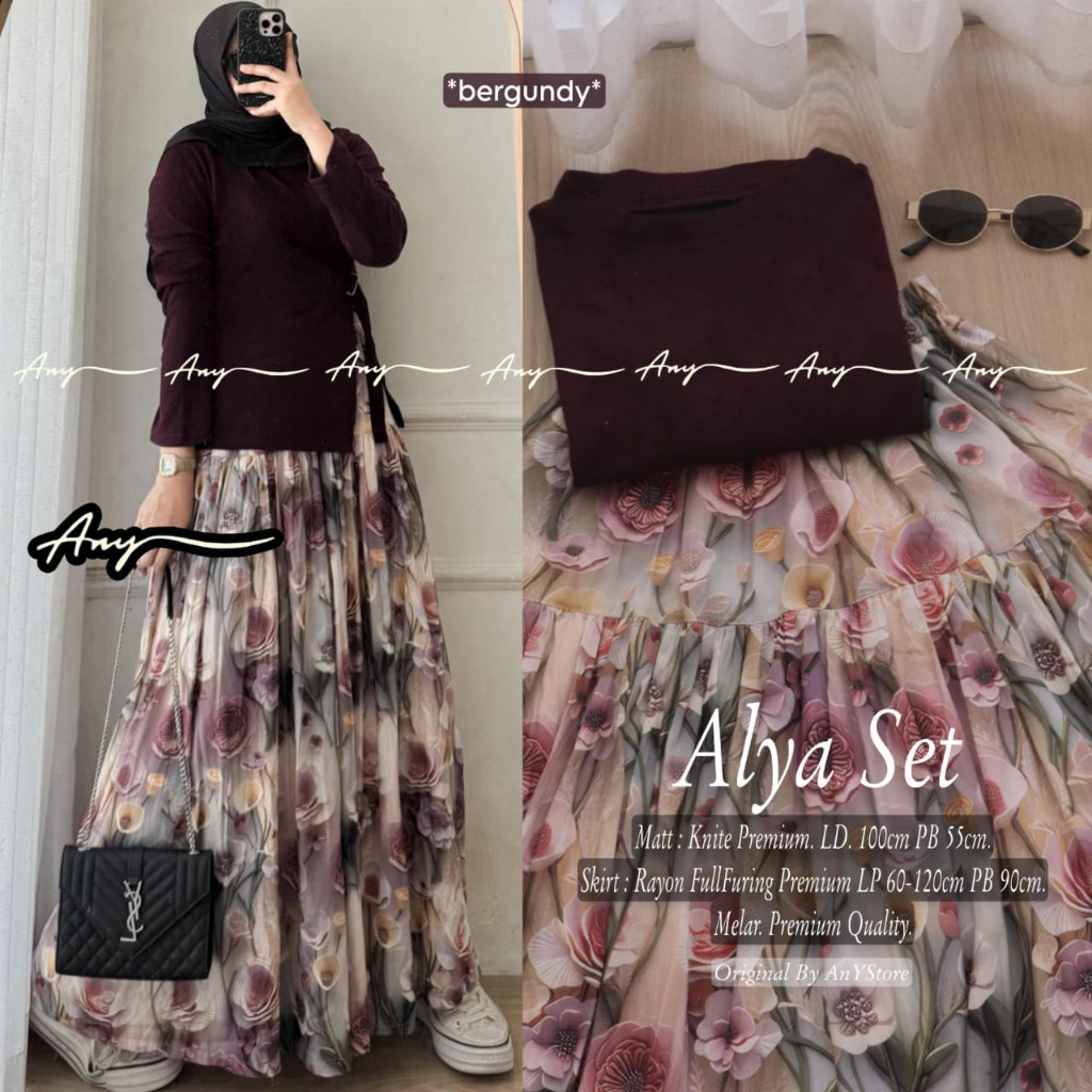 0305 ALYA SET โดย AnY FASHION STORE // NOVIISTUFF