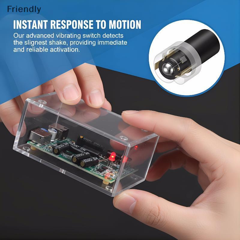 [Friendly] SW-520D Motion Ball Angle Inclindation Switch HDX-2801 สําหรับการตรวจจับในการตรวจสอบความป