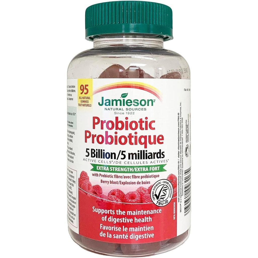 Jamieson Probiotic 5 Billion Active Cells Gummies - 95-Count