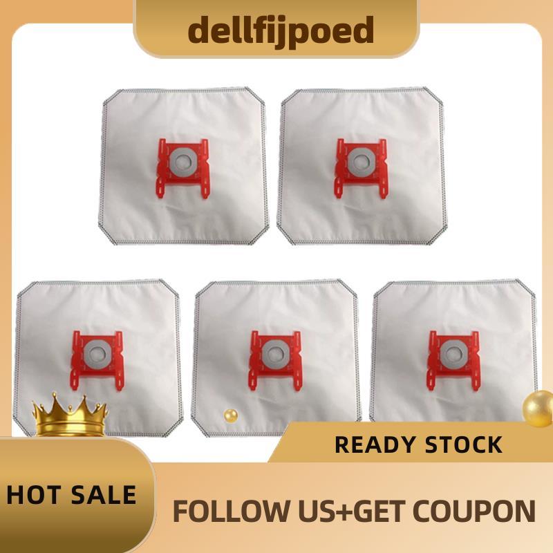 dellfijpoedNon-ทอถุงเก็บฝุ่นสําหรับ BSA2100/BSA2200/BSG7110/BSG7270/BSG71360 เครื่องดูดฝุ่นอะไหล่ 5P