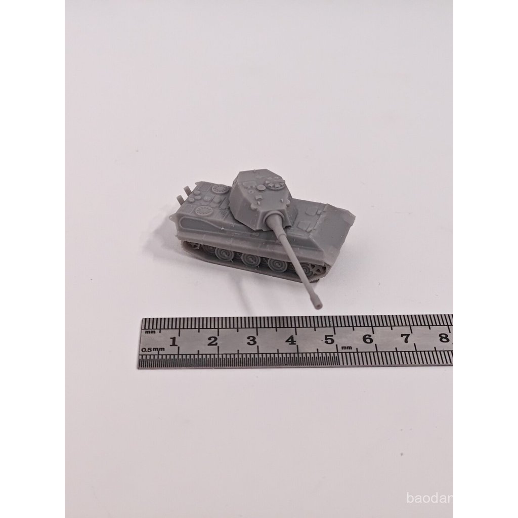 3D Printing 1/144 Scale World War II E75 Tank Scale รุ่น QT22