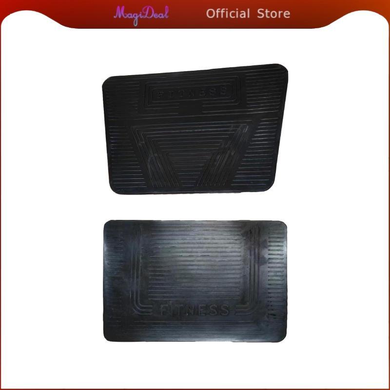 MagiDeal Squat Rack Shock Absorption Pad น้ําหนักเบาอุปกรณ์การฝึกอบรมสําหรับ Hack Squat Machine Gym 