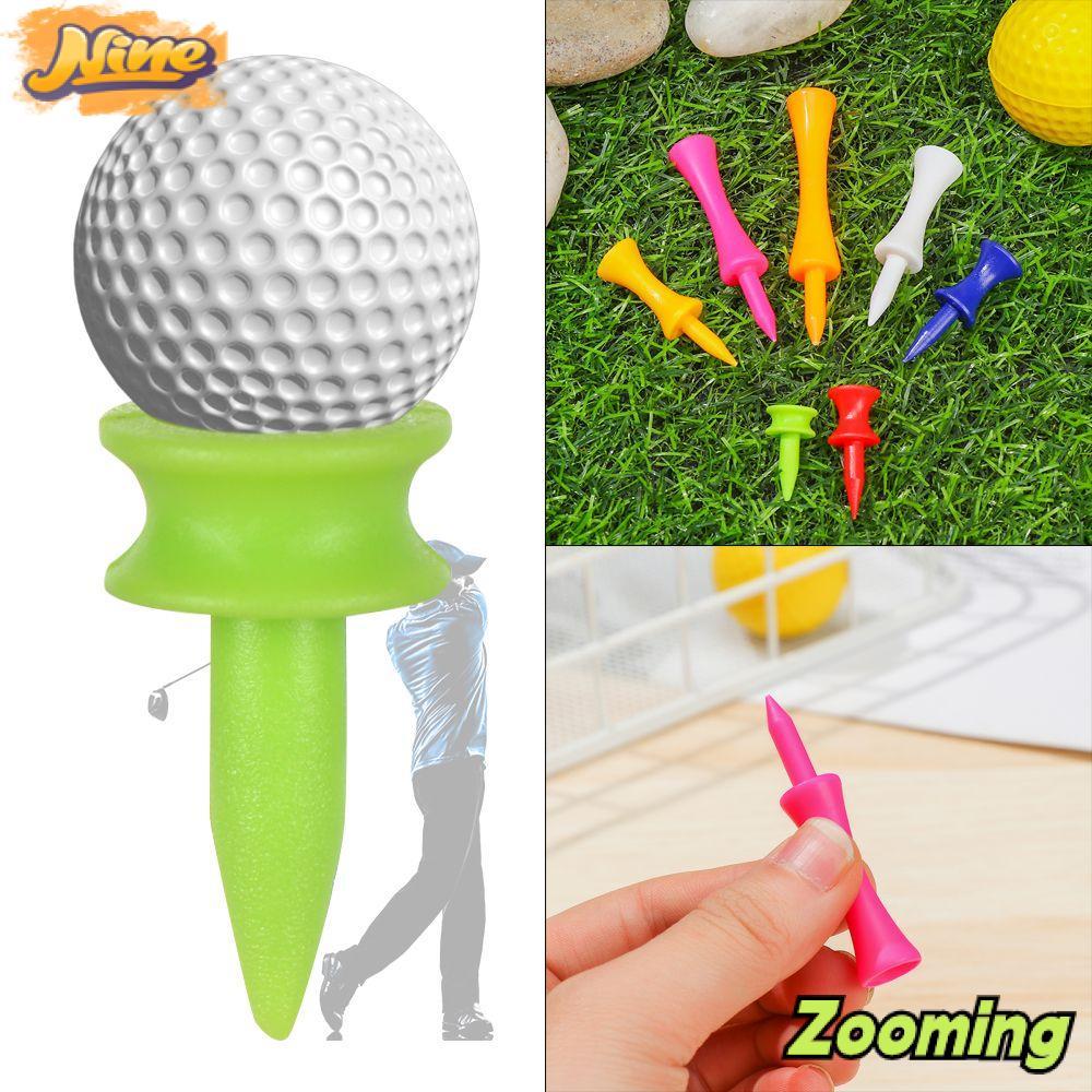Zooming Golf Tees 43 มม.,ทนทานสีสัน Golf Mat 37 มม.,70 มม.ยาง