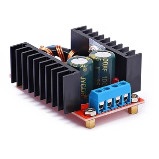 Boost Converter (สเต็ปอัพ) Step Up DC-DC 10-32V to 12-35V สูงสุด 150W โมดูลชาร์จแรงดันไฟฟ้า Voltage Charger Module