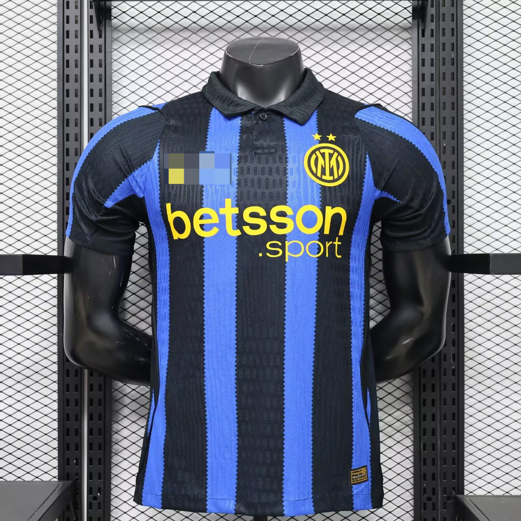 Player edition 2627 Inter Milan เสื้อยืดแขนสั้นฟุตบอลคุณภาพสูง S-4XL