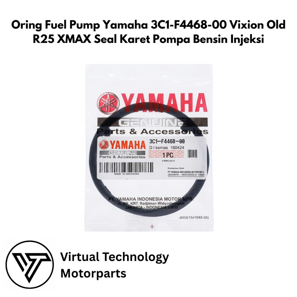 Oring การใช้ปั๊ม Yamaha 3C1-F4468-00 Vixion เก่า R25 XMAX ยางซีลสําหรับฉีดเบนซินปั๊ม
