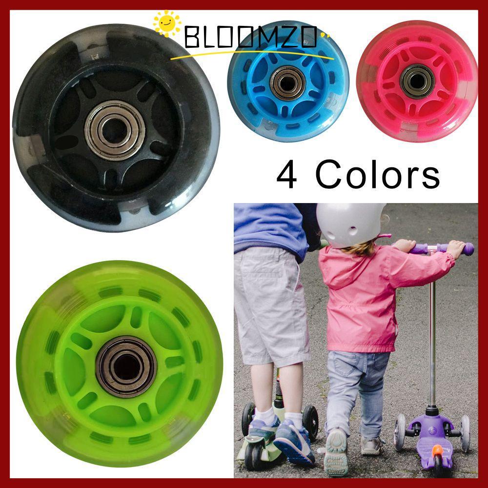 in stockBLOOMZO LED สกู๊ตเตอร์ล้อคุณภาพสูงของขวัญสําหรับเด็กแบริ่งสกู๊ตเตอร์