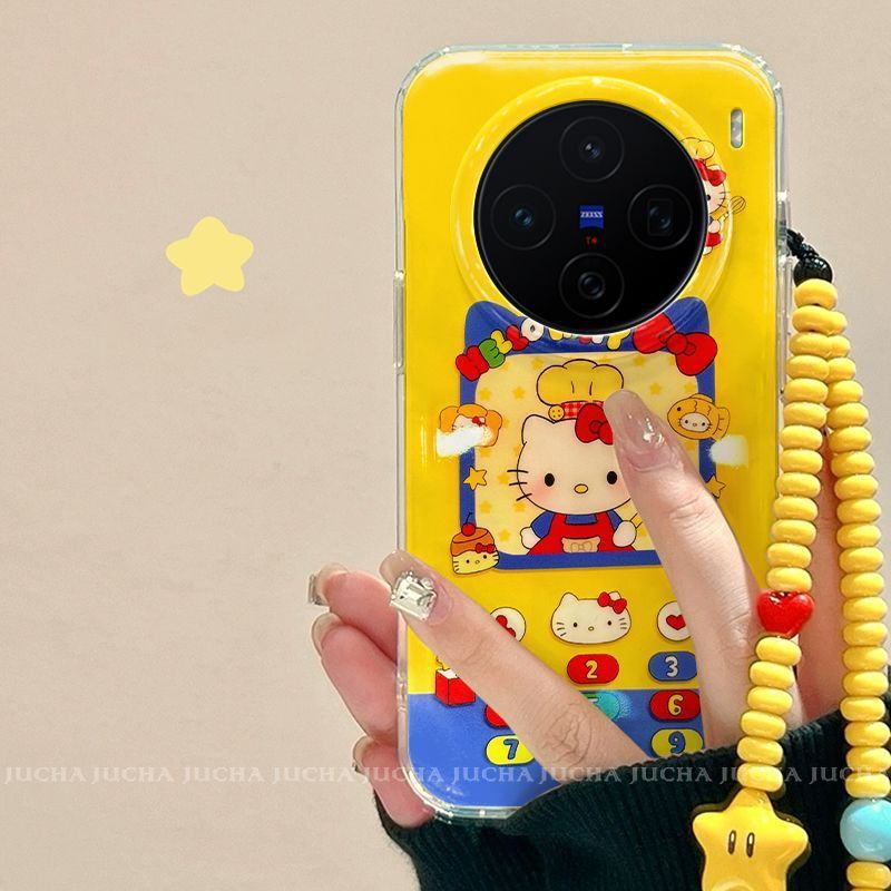 สําหรับ VIVO X200 Pro S X100 X90 ซิลิโคนกันกระแทกน่ารัก KT เคสโทรศัพท์