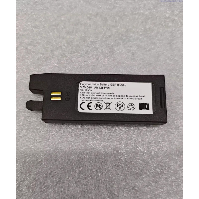 ALLCCX 3.7V 340mAh แบตเตอรี่ GBP452050 สําหรับ Gibson G-FORCE Auto-Tuner, G Force, G-Force, Conicalt