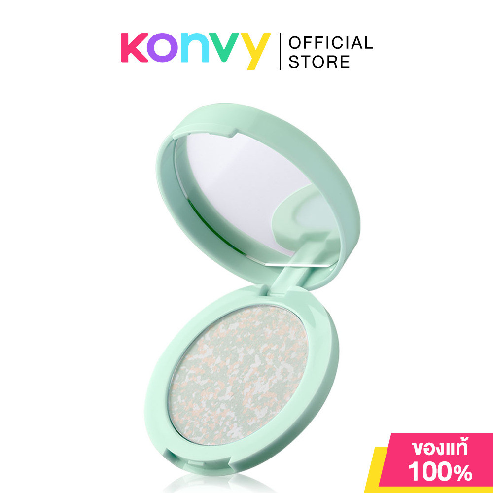 Cathy Doll Airy Blur Matte Powder Pact 4.5g #Matcha แป้งซับมันสูตรแมท เคที่ดอลล์ เบลอรูขุมขนเนียนละเอียด คุมมัน.